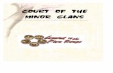 COURT OF THE MINOR CLANS of the Five Rings/Misc/L5R - Court of the... · Feel free to use it or not, to adapt it for your needs or not, the best way to play L5R is always your way.