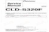 ORDER NO. RRV2091 CD CDV LD PLAYER CLD-S320F · this manual is applicable to the following model(s) and type(s). ... nsp cord bag not used veg-012 for ac power cord ... -29v ac ac