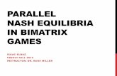 PARALLEL NASH EQUILIBRIA IN BIMATRIX GAMES · PARALLEL NASH EQUILIBRIA IN BIMATRIX GAMES ISAAC ELBAZ ...  . ... Average Execution Time vs Cores 10 12 14 16 18.
