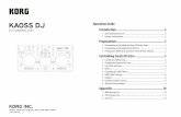 Operation Guide Introduction 2 Preparations - … · In order to use Serato DJ Intro, download the software from the Serato Corporation website and install it. Serato DJ Intro is