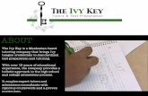 Ivy Key Press Kit · ‣ The Ivy Key is expected to post over $300,000 in revenues by 2011’s end, ... LSAT, GMAT), SAT, ACT, SHSAT (Specialized High School Administration Test),