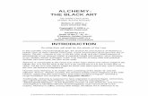 ALCHEMY: THE BLACK ART Cherubim - Alchemy The... · Tao. Alchemy plays a vital part in esoteric Taoism. It is, in fact, the secret tradition of Taoism, its inner teaching as opposed