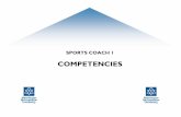 Sports Coach 1 - Manchester Metropolitan University ... · SPORTS COACH 1 COMPETENCIES . ... effective in order to meet customer needs ... STANDARD INSTRUCTION & DEMONSTRATION Delivery
