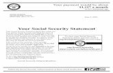 Your Social Security Statement - The United States … Wand… · Your Social Security Statement ... you’ve earned $5,280, ... If you haven’t earned enough yet to qualify for