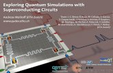 Exploring Quantum Simulations with Superconducting … · Exploring Quantum Simulations with Superconducting Circuits Andreas Wallraff (ETH Zurich) ... •Reading out the state of