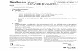 Raytheon Aircraft RECOMMENDED SERVICE BULLETIN · Raytheon Aircraft RECOMMENDED SERVICE BULLETIN ... BEECHCRAFT 35 Shop Manual, P/N 36-590096B19 or subsequent revision, Sections 2,