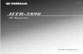 IMPORTANT SAFETY INSTRUCTIONS - Yamaha Corporation€¦ · htr-5890 av receiver owner's manual u philco 0062 philips 0062, 0108, 0645, 1108, 1208 phonola 0108 pilot 0064 pioneer 0069,