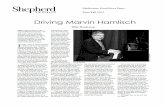 Publication: Good News Paper Date: Fall 2012 · Driving Marvin Hamlisch Editor's note: On "pril ] 8, 2004, as part of-Shepherd University "Year of the Piano ' ' Marvin Hamlisch performed