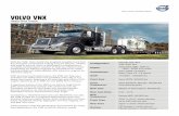 VOLVO VNX - psndealer.compsndealer.com/dealersite/images/newvehicles/2014/nv411090_1.pdf · With the VNX, Volvo builds the toughest possible truck from the strongest components making
