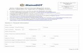 Received ID 23901.10 Maine Volkswagen … · Maine Volkswagen Environmental Mitigation ... ( ) ... include a general project budget indicating the amount of match to be ...
