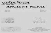 Ancient Nepal (प्राचीन नेपाल), Journal of the …himalaya.socanth.cam.ac.uk/collections/journals/ancientnepal/pdf/... · Journal of the Department of Archaeology