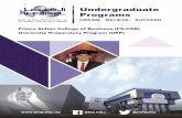 Undergraduate Programs - Jeddah · Undergraduate Programs DREAM, BELIEVE, SUCCEED Prince Sultan College of Business (PS-COB) ... (OOPT). Further on, to keep studies ... supporting