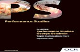 AS Level Performance Studies Topic Exploration Pack ... · A LEVEL Performance Studies: George Gershwin Topic Exploration Pack September 2015 Performance Studies
