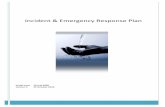 Incident & Emergency Response Plan · The emergency response function largely involving strategic command and external ... Instructions Emergency Operating Instructions issued by