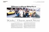 The New York Times B. Detrick, ’Kids, Then and Now… · The New York Times B. Detrick, ’Kids, Then and Now’ 23 July 2015, pp. D1-D7 . The New York Times B. Detrick, ’Kids,