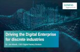 Driving the Digital Enterprise for discrete industries Mrosik... · Driving the Digital Enterprise