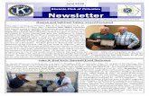 Kiwanis Club of Columbia Newsletter · The first dedication was the Tapp-Elbert Memo- ... to reach out to them and let them know they are missed. If ... Molly Delgado Army’s downtown