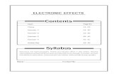 Contents · Contents Syllabus ELECTRONIC EFFECTS ... Resonance generally occurs when there is a conjugation of -bonds ... Hyperconjugation and Application of Electronic Effects
