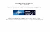 REQUEST FOR PROPOSAL RFP NORTH ATLANTIC … · NORTH ATLANTIC TREATY ORGANISATION (NATO) PROVISION OF ACADEMIC SUPPORT SERVICES: ... the sponsorship and administration for the NEDP