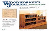 Modular Barrister’s Bookcases · Published in Woodworker’s Journal “Today’s Woodworker: Projects, Tips and Techniques for the Home Shop” “America’s leading woodworking