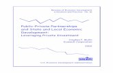 Public-Private Partnerships and State and Local … · Public-Private Partnerships and State and Local Economic Development: Leveraging Private Investment ... 2002 Reviews of Economic