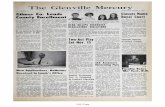 The Glenville Mercury - Home | Glenville State … The Glenville Mercury Vol. XXXIX. No. 3 Glenville State College, Glenville, W. Va. Gilmer Co. Leads County Enrollment 1n a survey