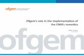 Ofgem’s role in the implementation of the CMA’s …nuovosito.acquirenteunico.it/sites/default/files/documenti...Ofgem’s role in the implementation of the CMA ... Ofgem analysis
