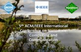 5th ACM/IEEE Internationalnanocom.acm.org/nanocom2018/ACM_nanocom_2018_OC.pdf · Authors by Country Country Authors % Papers (1st author) % USA 39 26.0 9 22.0 Germany 28 18.7 6 14.6