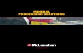 MINERAL PROCESSING SOLUTIONS - McLanahan .MINERAL PROCESSING SOLUTIONS . McLanahan specializes in