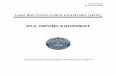 UNIFIED FACILITIES CRITERIA (UFC)€¦ · UNIFIED FACILITIES CRITERIA (UFC) PILE DRIVING EQUIPMENT ... and the DoD Field Activities in accordance ... Engineering and Construction