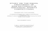 STUDY ON THE EQUAL TREATMENT OF NON …ec.europa.eu/assets/eac/sport/library/studies/study_equal... · NON-NATIONALS IN INDIVIDUAL SPORTS COMPETITIONS ... Nationality Discrimination