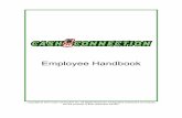 Employee Handbook - Cash Connection of Grants Pass · Retirement!Savings!Plan ... This Employee Handbook has been prepared to inform you as an employee of ... • pawn loans, and
