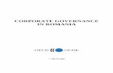 CORPORATE GOVERNANCE IN ROMANIA - OECD.org · Holding Companies in Romania ... Some major foreign investments via ... economy like Romania, good corporate governance enhances the
