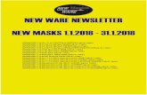 NEW WARE NEWSLETTER NEW MASKS 1.1.2018 - 31.1mek.kosmo.cz/newware/nwmasksnews013.pdf · Let the sprayed color dry before applying masks Remove masks very carefully after painting