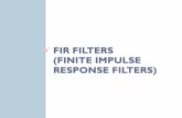 FIR FILTERS (FINITE IMPULSE RESPONSE FILTERS) · filter (fir coeff, 1, s3), %analfzar la serial filtrada y su fir coeff fir coeff Columns 1 through 1 espectra de frecuencfas o 20