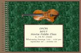 Novice Fiddle Class - Old Fiddlers Club of Rhode Islandoldfiddlersclubri.com/wp-content/uploads/2016/04/Fiddle-Class-1.pdf · General Information Six, 1 ½ hour class sessions Basic