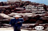APPETITE FOR DESTRUCTION - TheREDDdesk · 2 Illegal logging and the trade in stolen timber are among the most destructive environmental crimes occurring today and directly threaten