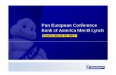Pan European Conference Bank of America Merrill … · 2// Pan European Conference – Bank of America Merrill Ly nch – March 21, 2012 Higher sales volumes, thanks to a very strong