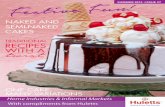 naked and semi-naked - Huletts Sugar · Home Industries & Informal Markets With compliments from Huletts summer 2015 i issue 27 naked and semi-naked cakes one cake, many variations