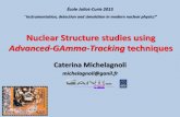 Nuclear Structure studies using - Sciencesconf.orgejc2015.sciencesconf.org/conference/ejc2015/pages/Michelagnoli2.pdf · Nuclear Structure studies using Advanced-GAmma-Tracking techniques