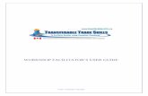 Workshop Facilitators Guide - Transferable Trade Skills · o Detailed Trades and Sector information that includes skill charts (DACUM’s), trade descriptions, educational requirements,
