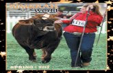 SBW Spring 2017 Cover 2/27/17 5:00 PM Page 1 2017.pdf · Office Manager/Bookkeeping: Jean Tiedeman Livestock Advertising: ... SIMBRAH World ¥ Sp ring, 2017 P AGE 3 T wo Simbrah breeders