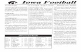Iowa Football - netitor.com · Gary Dolphin handles the play-by-play, with color com-mentator Ed Podolak and sideline reporter ... The University of Iowa football program has been