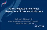 Pelvic Congestion Syndrome: Diagnosis and Treatment Challenges · Pelvic Congestion Syndrome: Diagnosis and Treatment Challenges Kathleen Gibson, MD Lake Washington Vascular Surgeons,