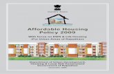 Affordable Housing PolicyDec2009 - Rajasthanjda.urban.rajasthan.gov.in/.../Affordable_Housing_PolicyDec2009.pdf · department of urban development housing & local self govt. december
