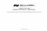 A600 TALON MAINTENANCE MANUAL - RotorWayrotorway.ru/f/f5401036eb65681a429db095198c83a9.pdf · RotorWay International A600 TALON Maintenance Manual 3 INTRODUCTION In this Maintenance