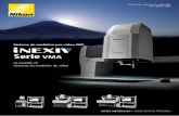 Sistema de medición por video CNC - Nikon Metrology · prolongadas, altos patrones y orificios profundos. ... 250 x 200 mm, 450 x 400 mm y 650 x 550 mm. Los tres permiten mediciones