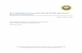 New Hampshire Community Mental Health Agreement Quarterly ... · New Hampshire Community Mental Health Agreement ... Community Mental Health Agreement Quarterly Report ... Mean Daily