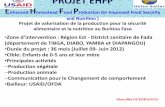 PROJET EHFP Homestead F P and Nutrition ) Projet … · PROJET EHFP E nhanced H omestead F ood P roduction for Improved Food Security and Nutrition ) Marcellin OUEDRAOGO Projet de