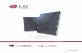 MFL69020902 IEC G4(ECO) 150907 - LG Solar Energy€¦ · component voltage ratings, conductor ampacities, fuse sizes, and size of controls to the PV output. • Depending on national